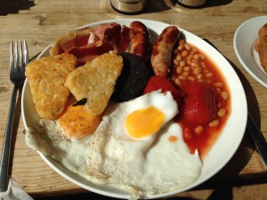 A full English Breakfast
